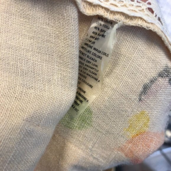 EASEL Floral Lace Accented Floral Shorts #S07 - Picture 6 of 7